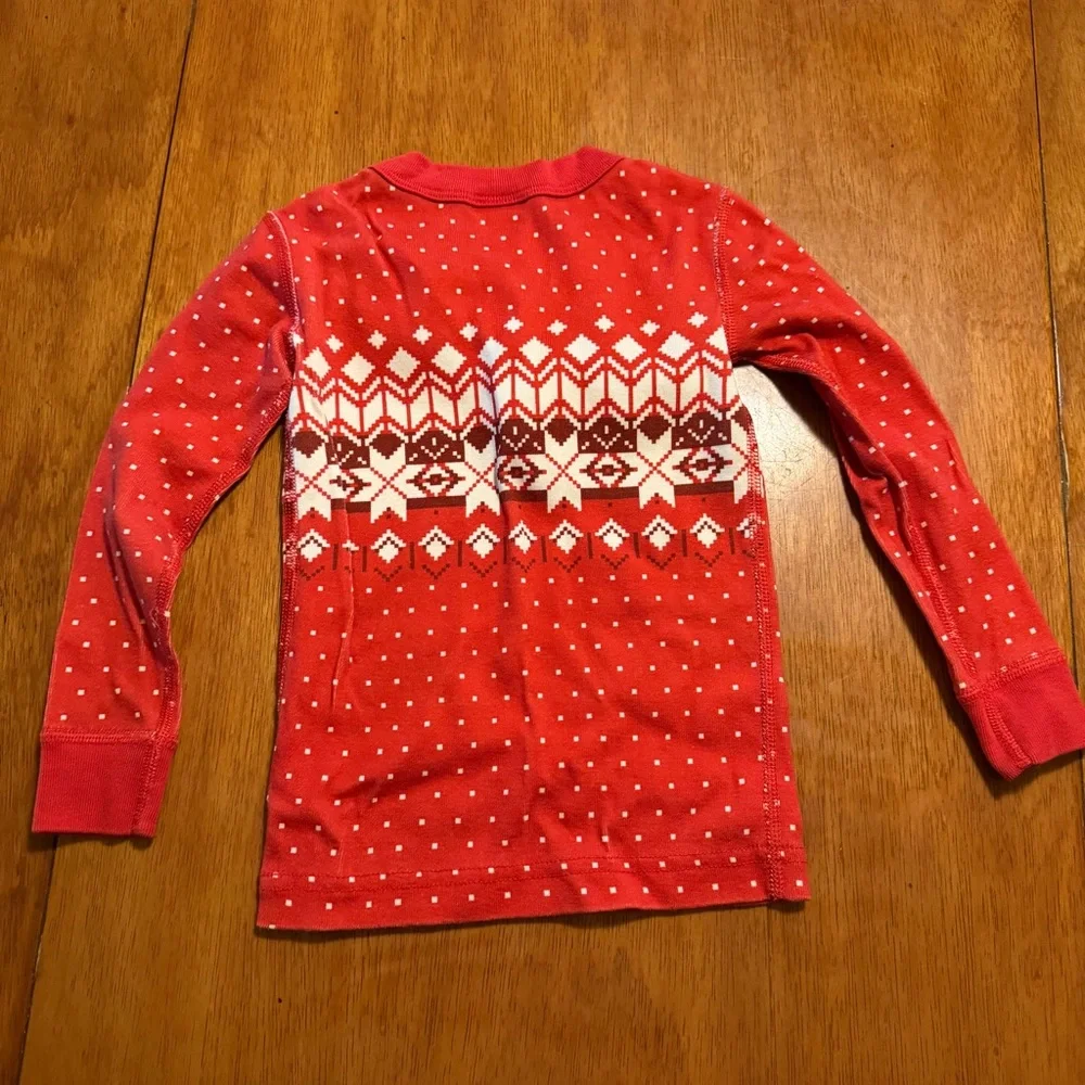 Hanna Andersson Nordic Snowflake‎ Pajama Set Size 3T Organic Cotton